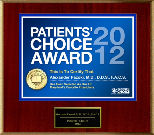 Patients’ Choice Award Winner for 2012